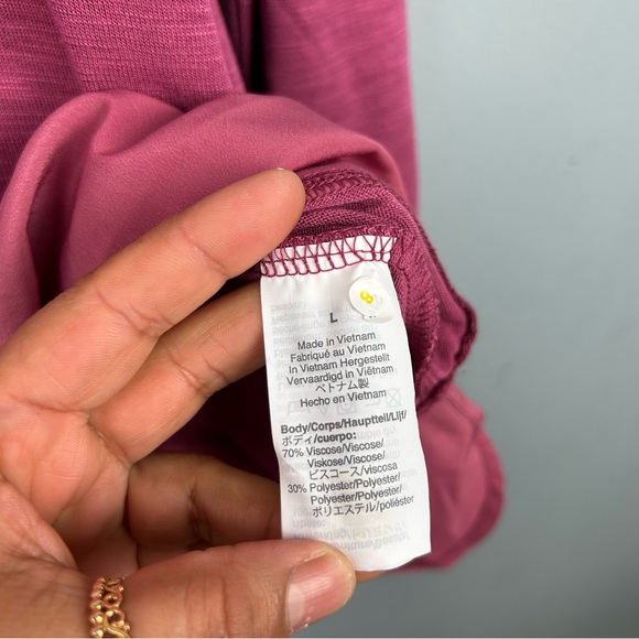 J.Crew mercantile long sleeve silky hem top size L round neck Style #H1730 - Picture 11 of 13